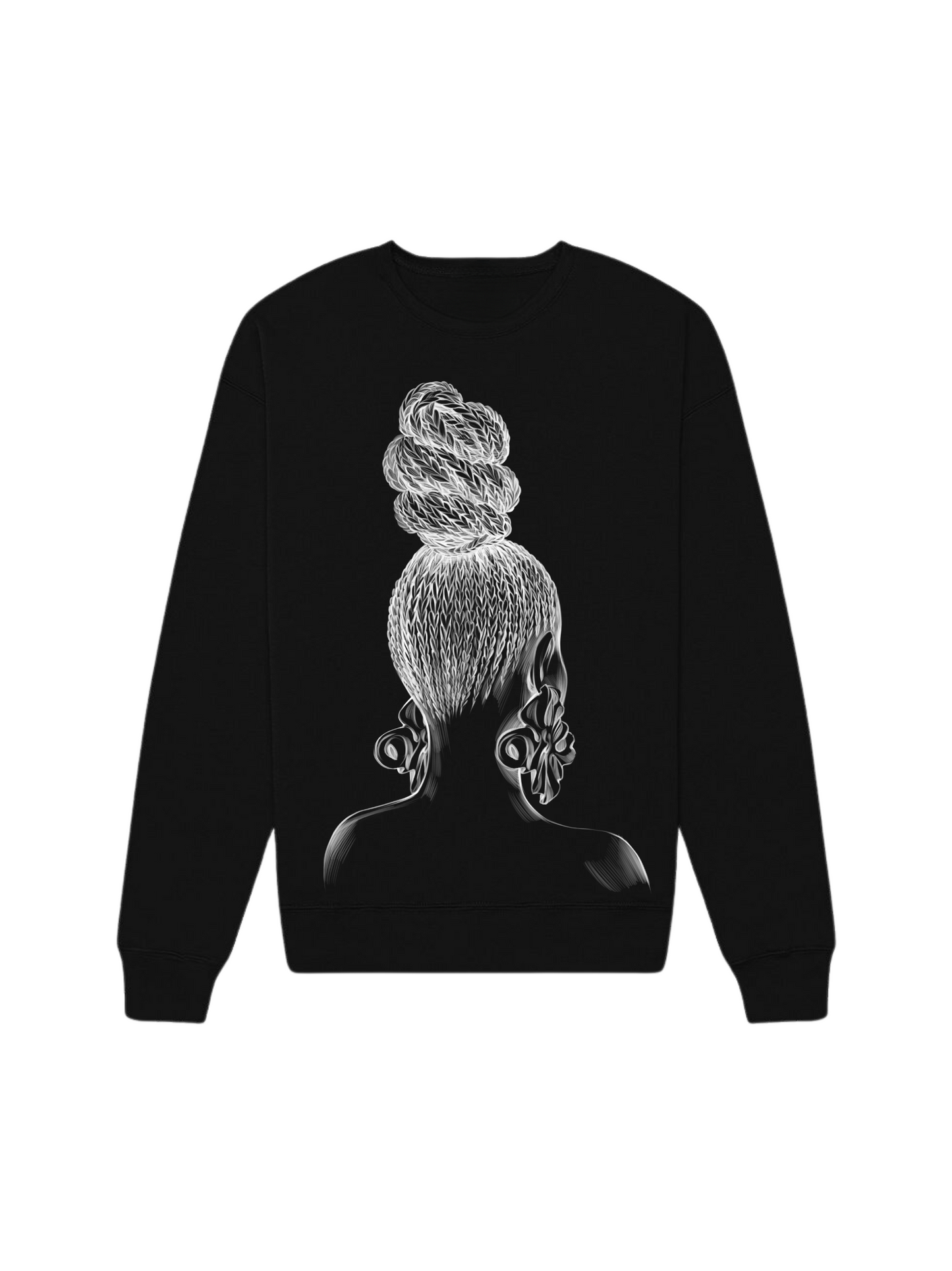 ARA Black Crewneck